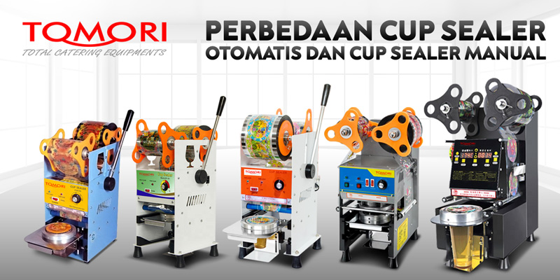 Perbedaan Cup Sealer Otomatis Dan Cup Sealer Manual