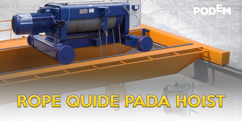 Rope Quide pada Hoist