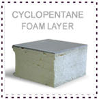 Tomori freezer foam layer