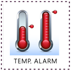 Tomori Medical Refrigeration High/Low Temperature Alarm Feature