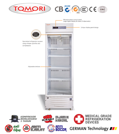 Tomori Deep Freezer Medical Refrigeration TMPC-5V300