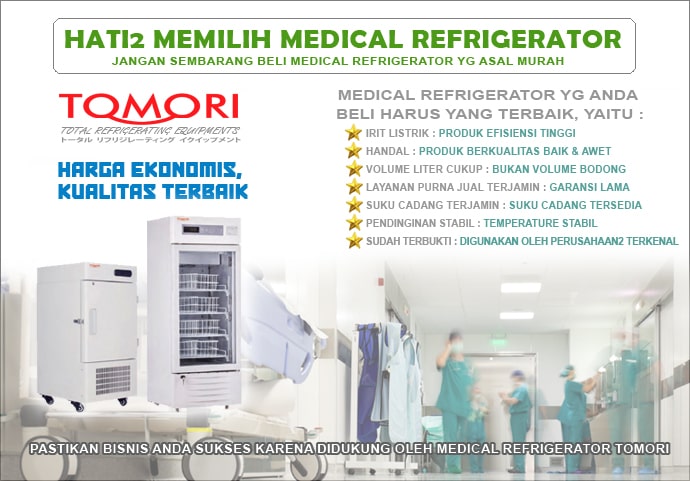 Tomori promo Medical Refrigeration