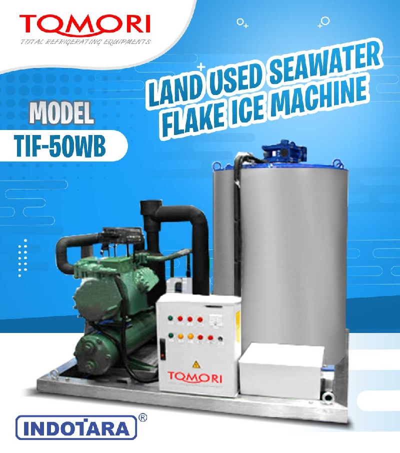 Jual Land Used Seawater Flake Ice Machine