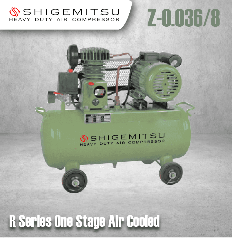 Banner Shigemitsu Piston Air Compressor Gasoline Engine