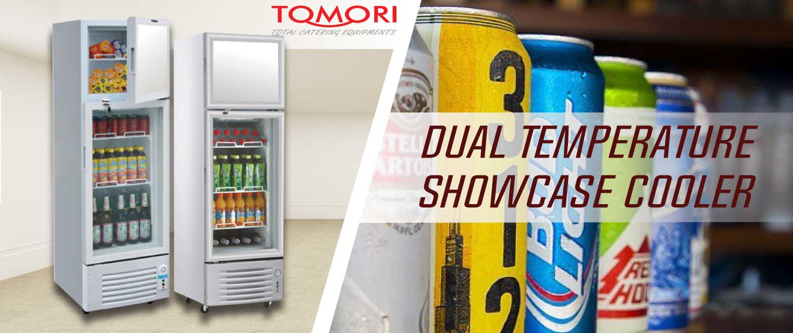 dual temperature showcase cooler indotara persada