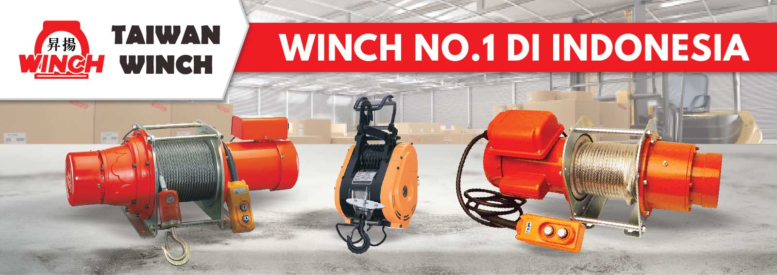 Jual Taiwan Winch Murah