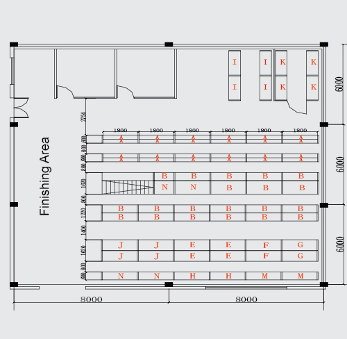 jual Auto Part Shelving System