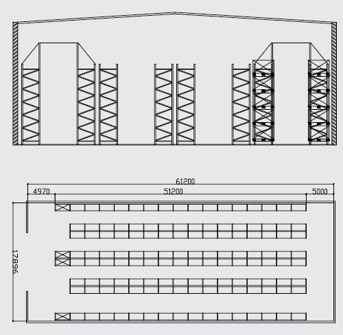 jual Narrow Aisle Rack Systems