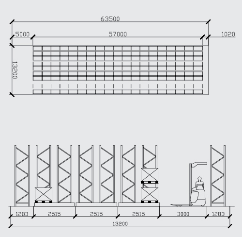 jual Power Mobile Racking Systems