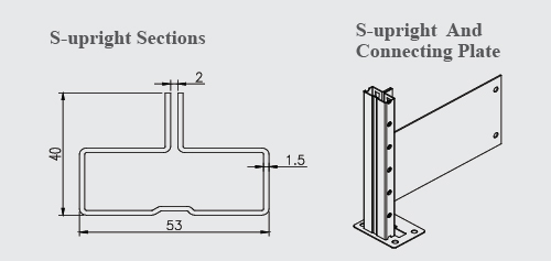 jual S Upright Shelving Systems