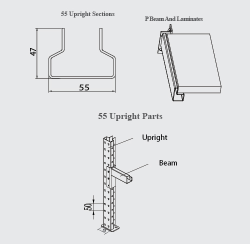 jual Standart Pallet Racking System