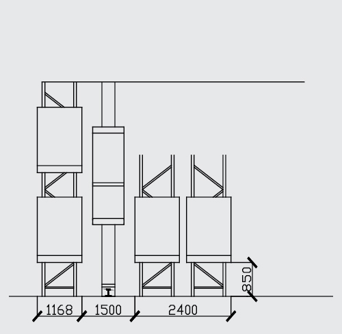 jual AS/RS Pallet Racking Systems