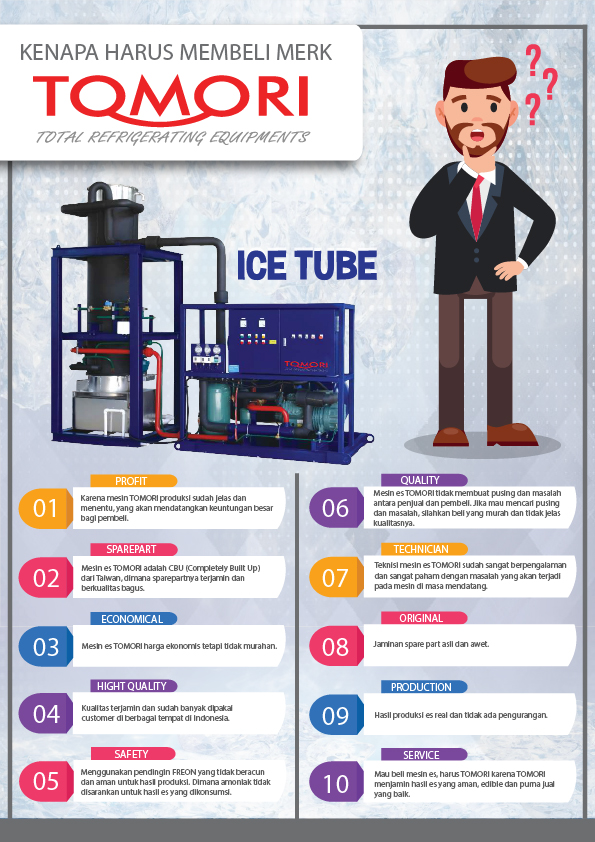 Tomori Ice Tube Machine