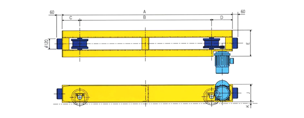 Dimension Samsung Hoist Manual Chain Blocks