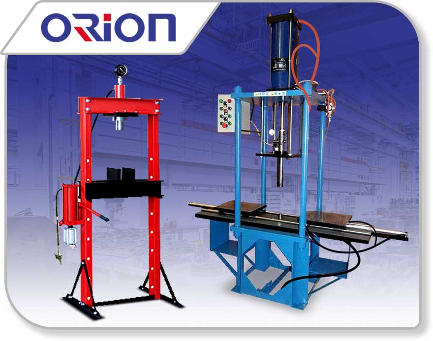 Jual Orion Hydraulic Press Brake & Bench Press Machine