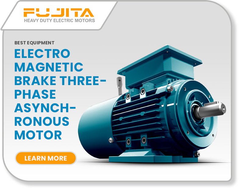Electro-Magnetic Brake Three-Phase Asynchronous Motor