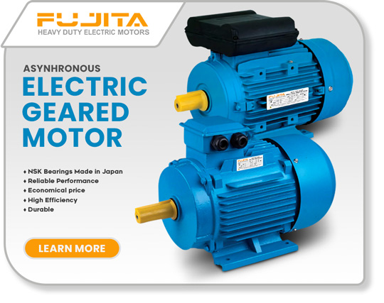 Fujita Electric Geared Motor