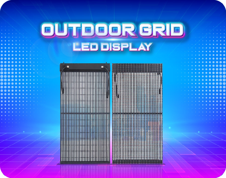 Outdoor Grid LED Display