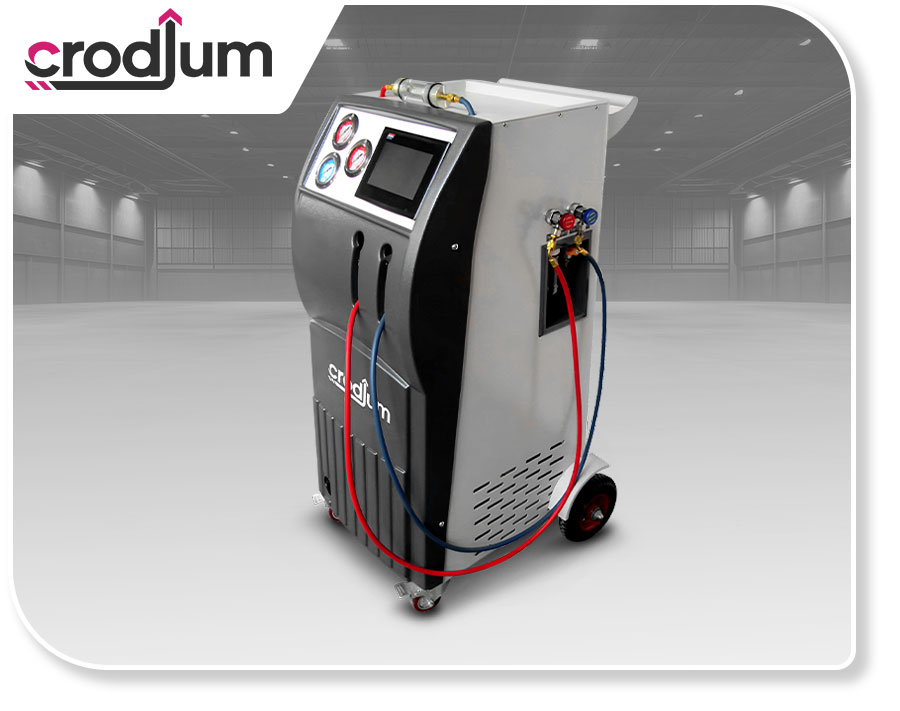 Fully Automatic A/C System Flushing & Cleaning Machine