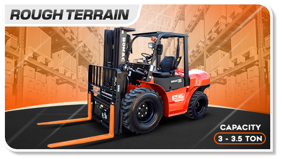 Bomac Rough Terrain Forklift