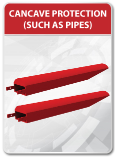 Concave Protection (Such As Pipes)
