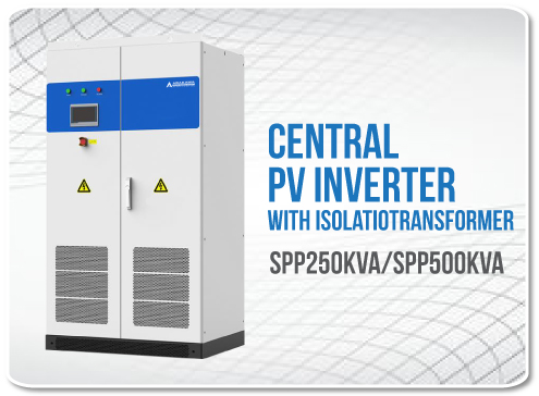 Central PV Inverter with IsolatioTransformer