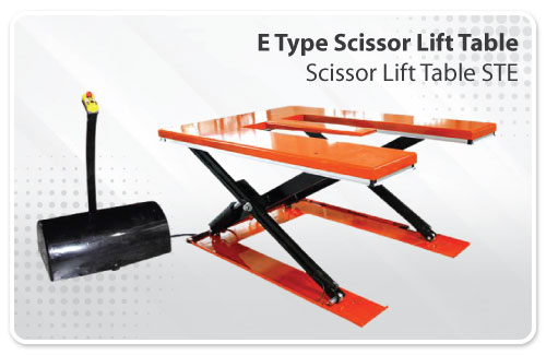 E Type Scissor Lift Table