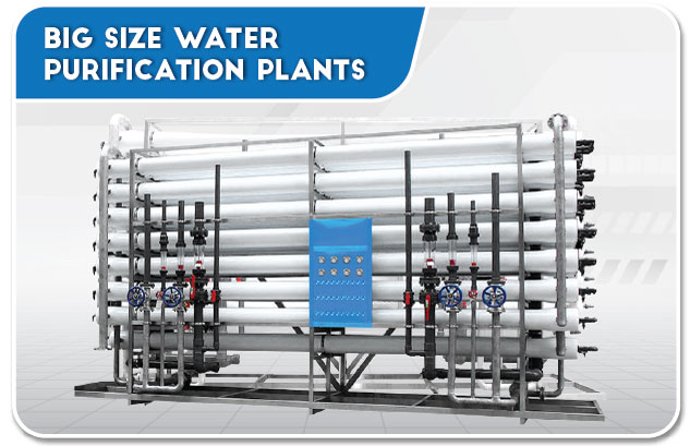 Big Size Water Purification Plants