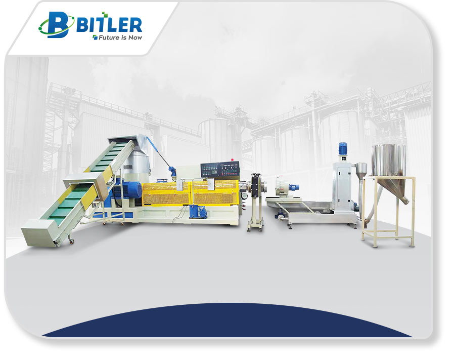 Woven Bag Compactor-Pelletizing Machine Single-Stage