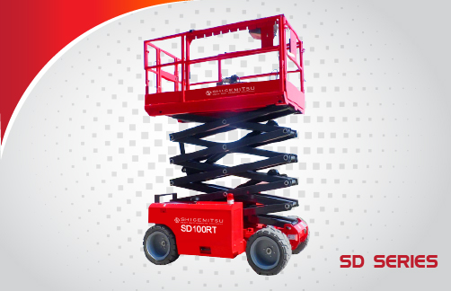 Self-Propelled Rough Terrain Scissor Lift