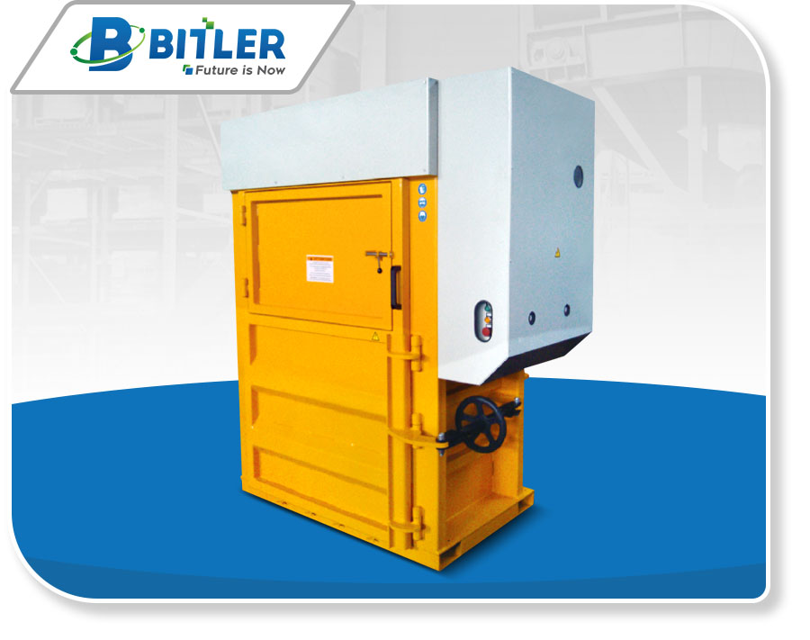 Cardboard Balers With Cross Cylinder