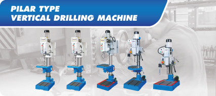 Pilar Type Vertical Drilling Machine