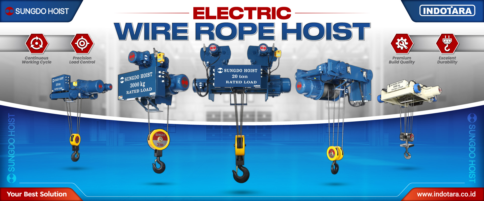 Sungdo Electric Wire Rope Hoist