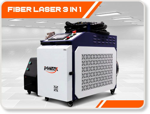 Fiber Laser 3 in 1 Machine