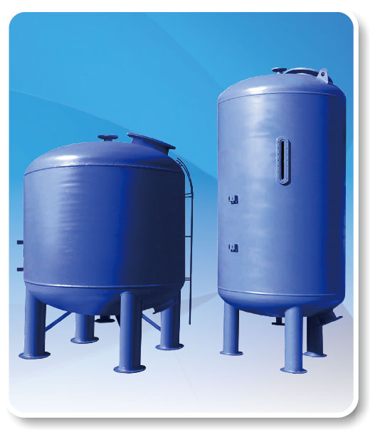 Carbon Steel Water Filter Media Tanks