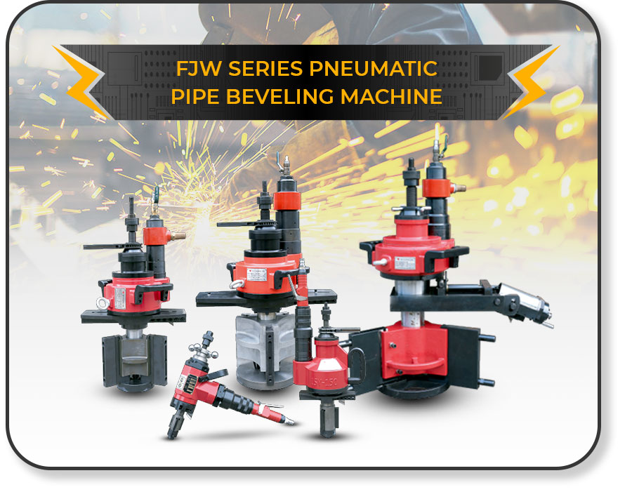 FJW Series Pneumatic Pipe Beveling Machine