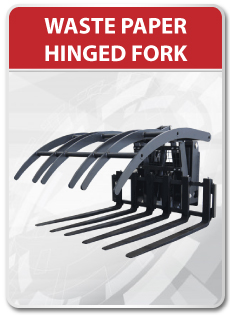 Waste Paper Hinged Fork