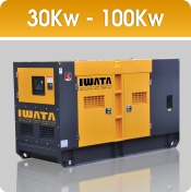 Jual Genset Iwata 30 - 100Kw