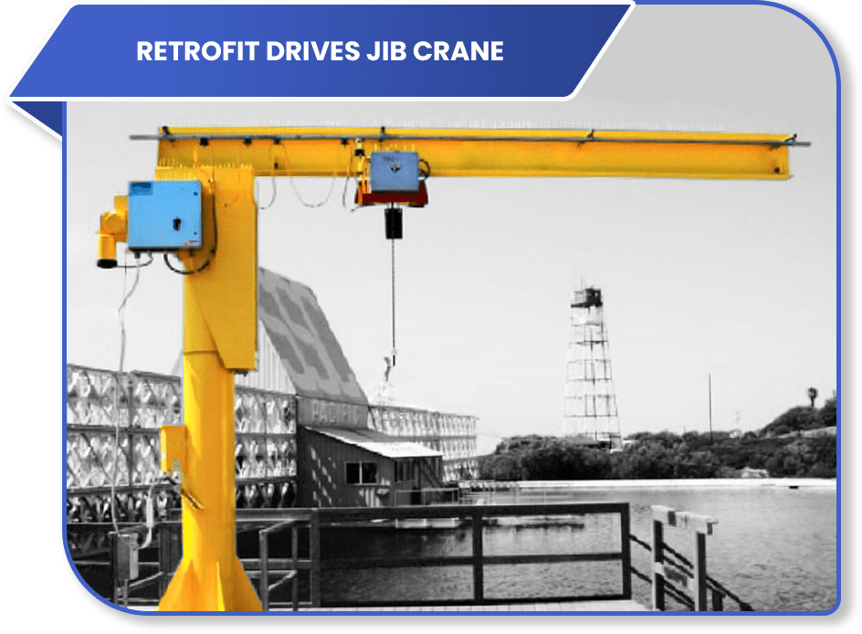 Retrofit Drive Jib Crane