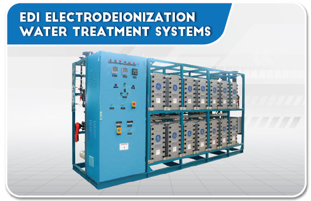 EDI Electrodeionization Water Treatment Systems