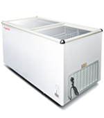 Sliding Flat Glass Deep Freezer