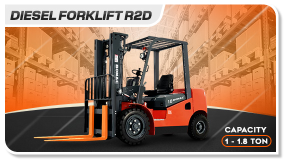 Bomac Diesel Forklift R2D