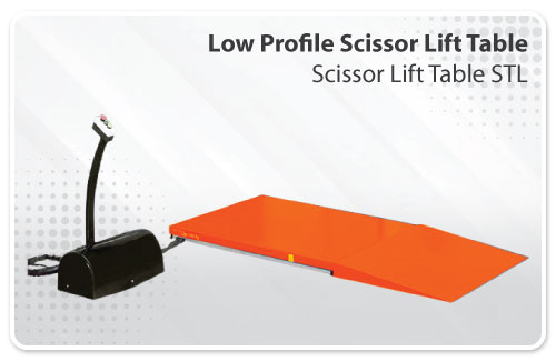 Low Profile Scissor Lift Table