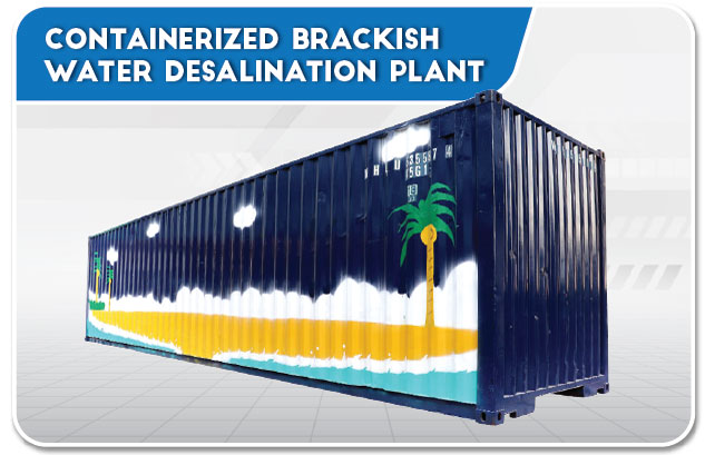 Containerized Brackish Water Desalination Plant