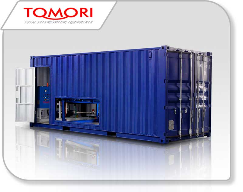 Containerized Block Ice Machine