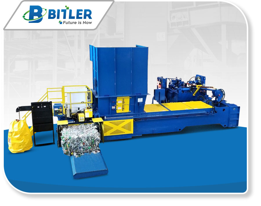 Large-Sized Full Automatic Two Ram Balers