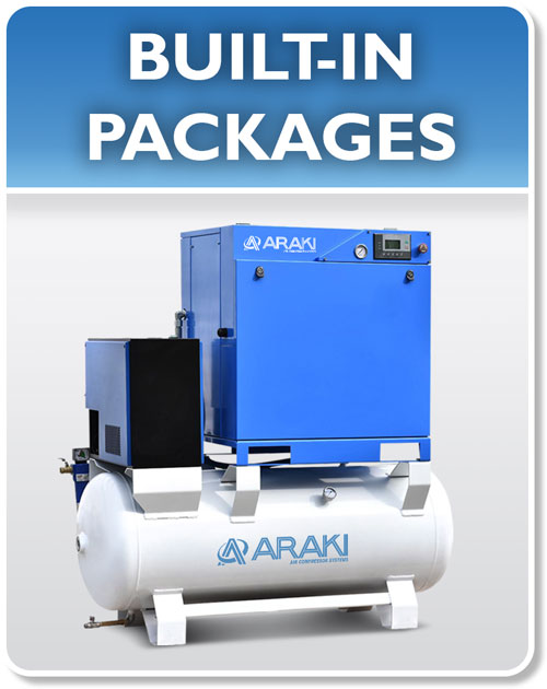 Screw Air Compressor Built-in Package Series