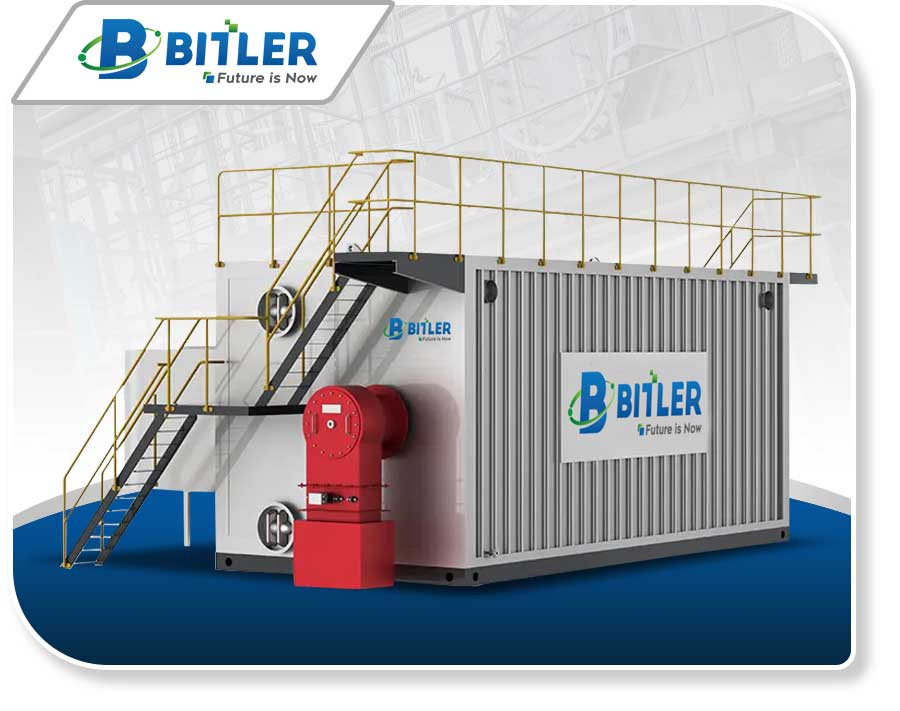 SZS Water Tube Hot Water Steam Boiler