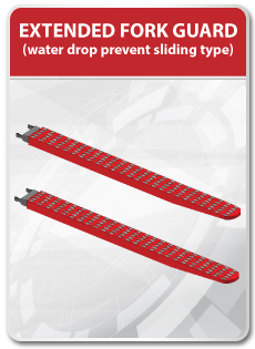 Extended Fork Guard (Water Drop Prevent Sliding Type)