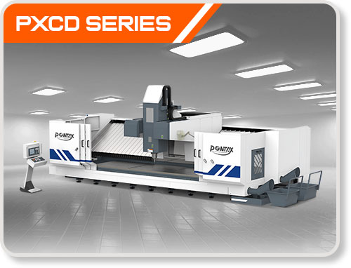 (PXCD) 3 Axis Long Travel Moving Column Machining Center